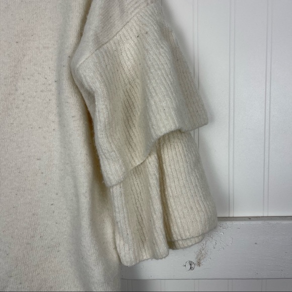 MADEWELL Tier Sleeve Pullover Sweater in Ivory - Picture 7 of 7